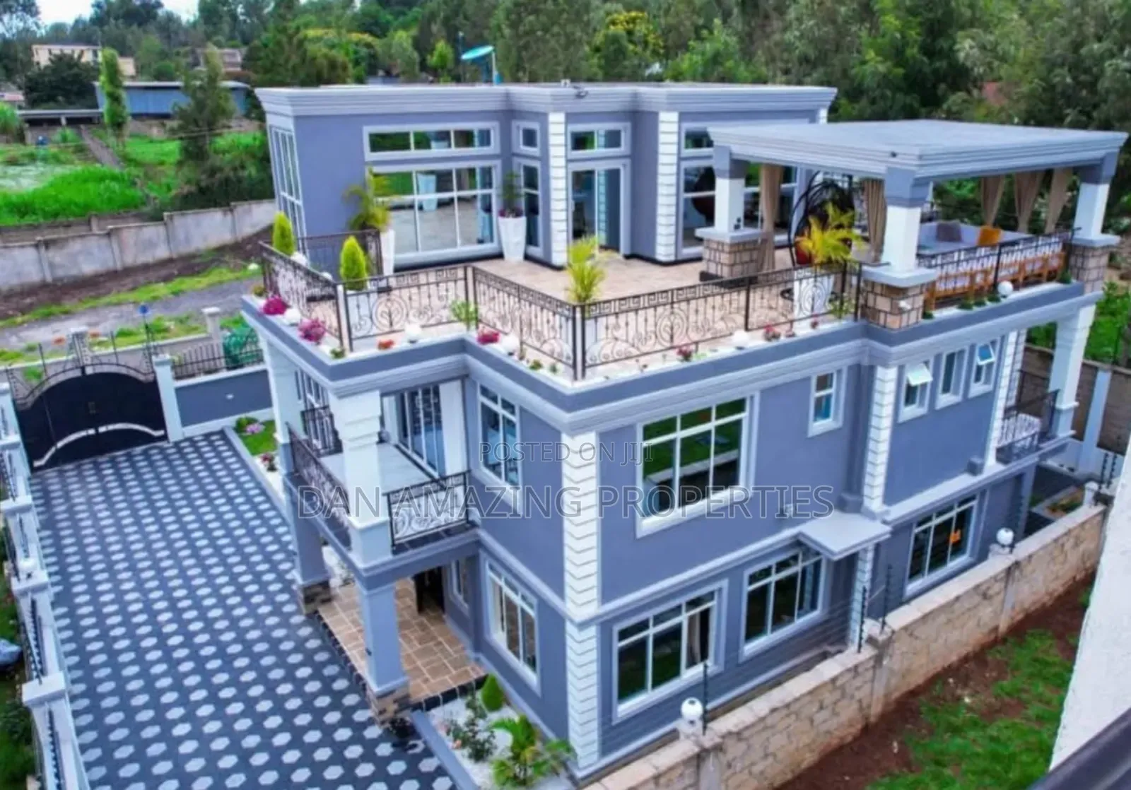Furnished 6bdrm Villa in Ngong& Office, Olkeri for sale in Olkeri