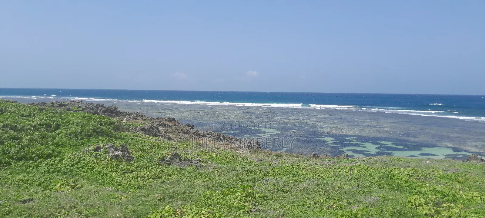 2 Acre Leasehold Beach Plot 1st Row Tezo in Kilifi Town