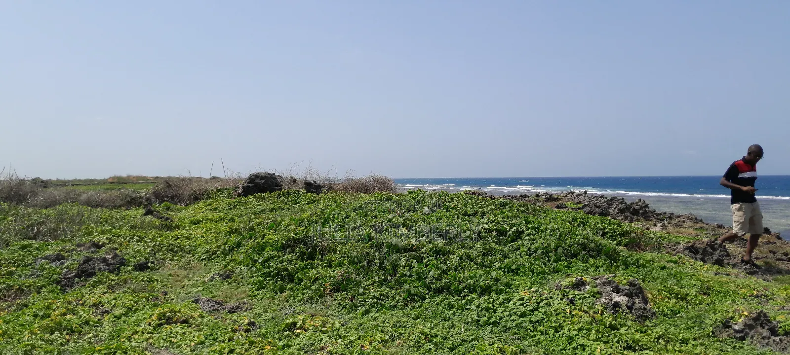 2 Acre Leasehold Beach Plot 1st Row Tezo in Kilifi Town