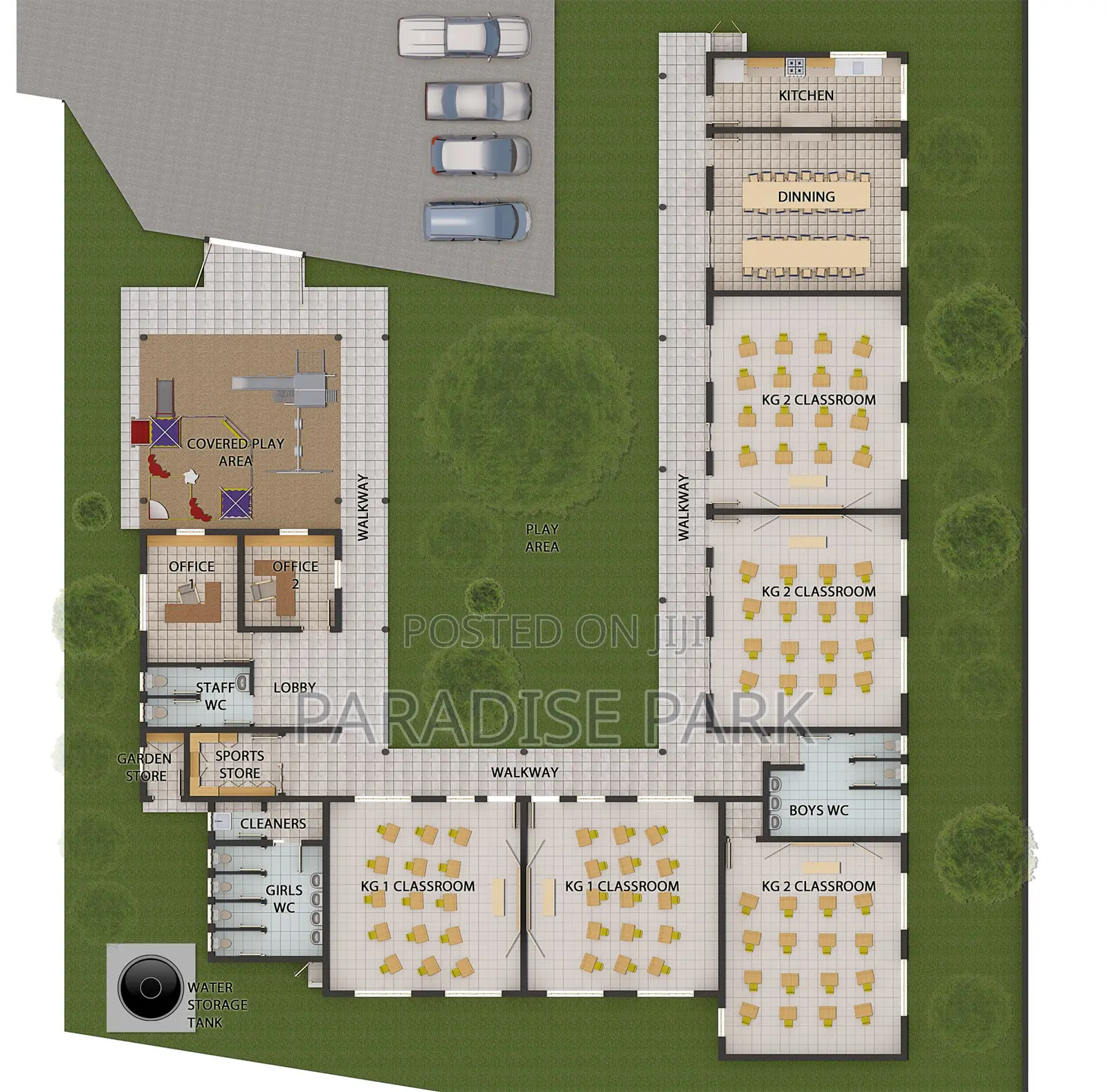 Executive Nursery School (Partly Developed) For Sale in Kinanie