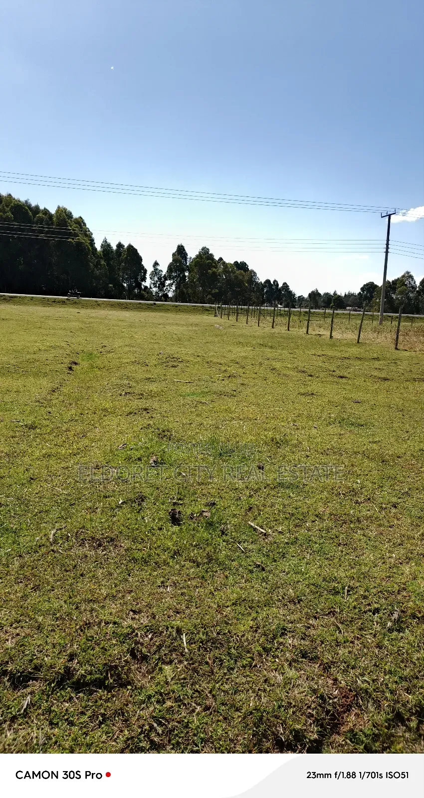 1/8 Plot Touching Tarmac Annex Highway. in Eldoret West