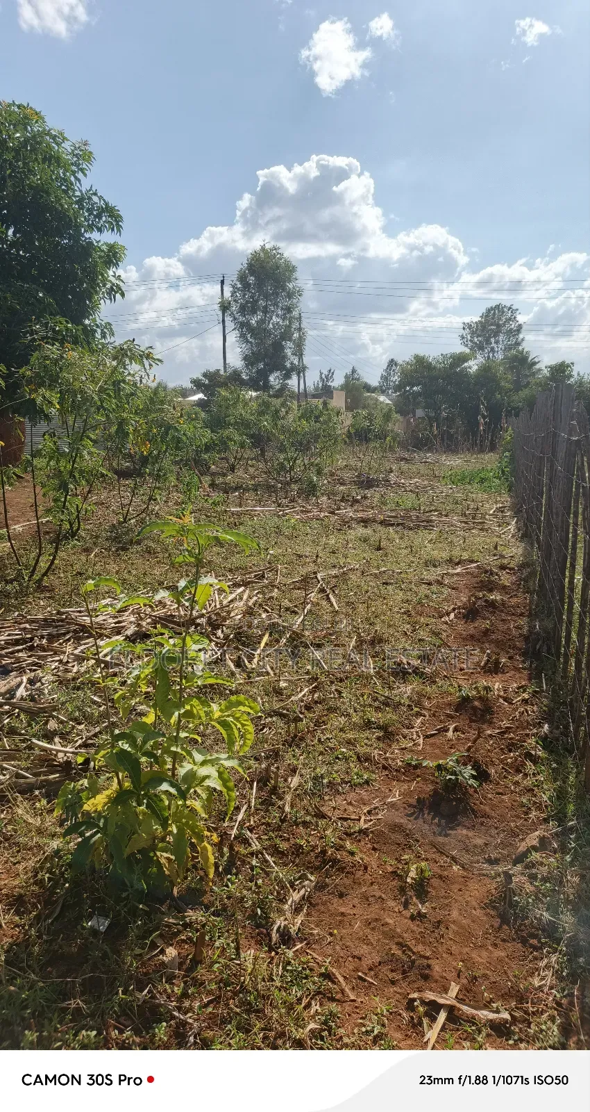 1/4 Plot Maili Nne With Title Touching Feeder Tarmac in Eldoret West