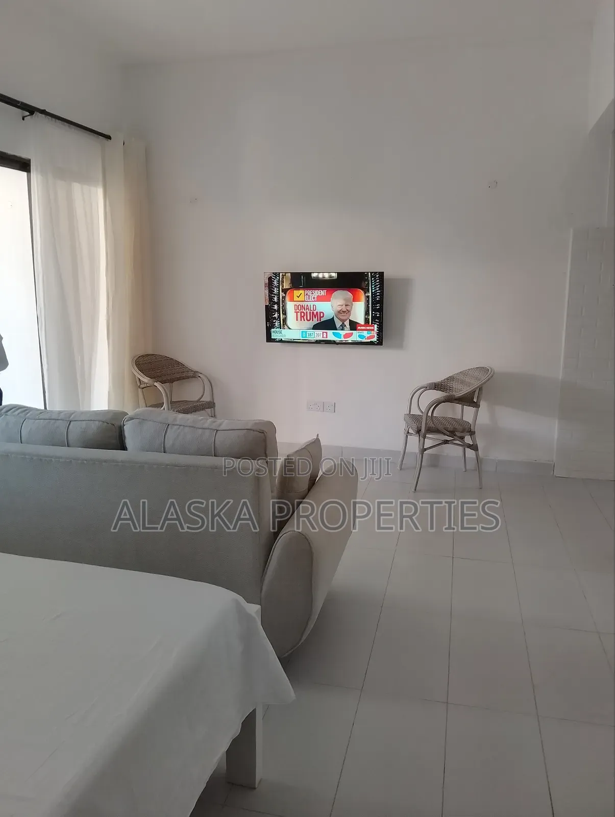 Furnished Studio Apartment to Let in Nyali Links Road. in Nyali