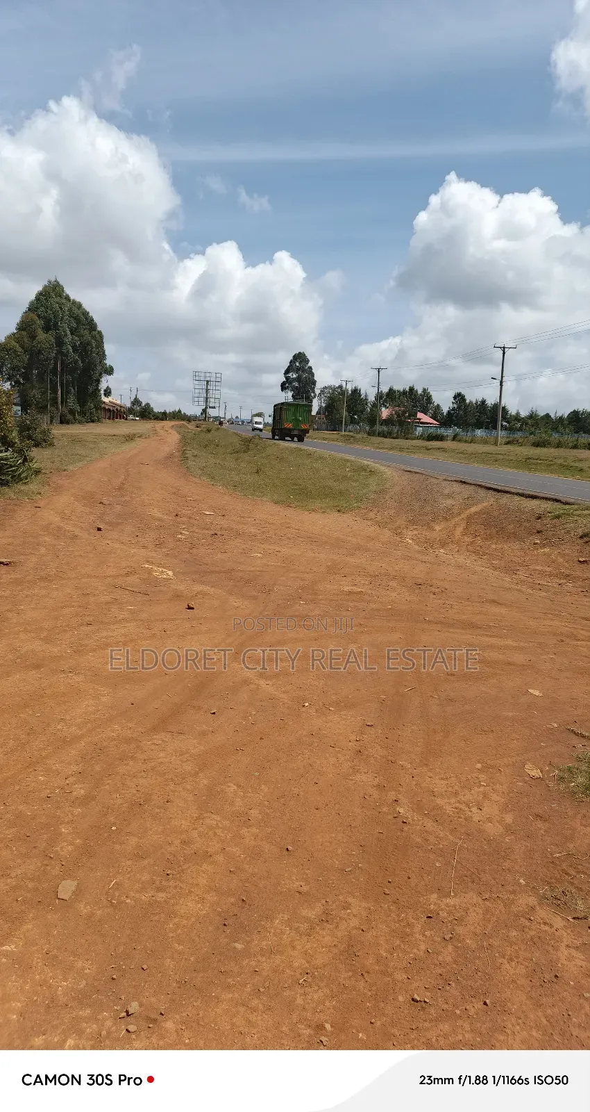 1/8 Plot Junction of Moiben With Title. in Eldoret CBD