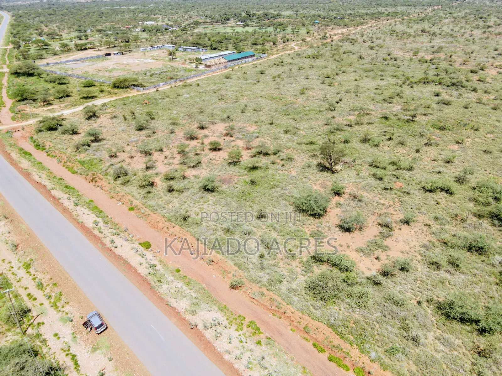 Prime 1 Acre Ewuaso Kedong Town Touching Tarmac in Ewaso Kendong