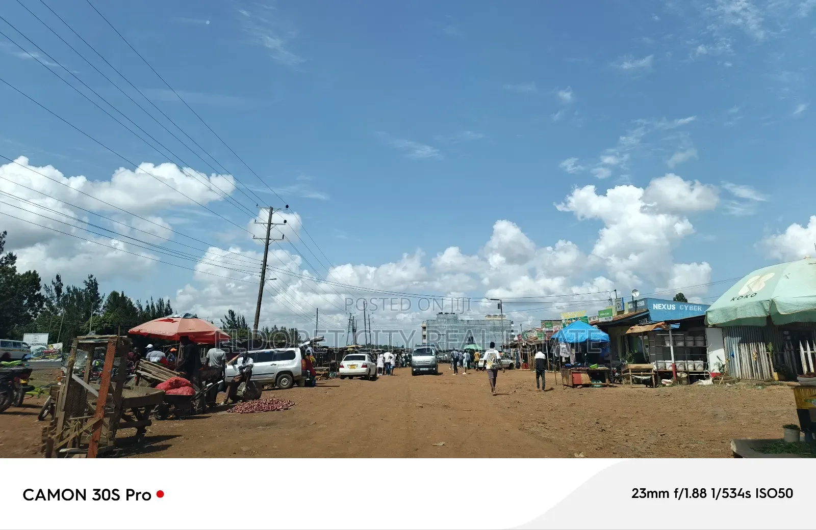 1/8 Plot Annex Center With Title in Eldoret CBD