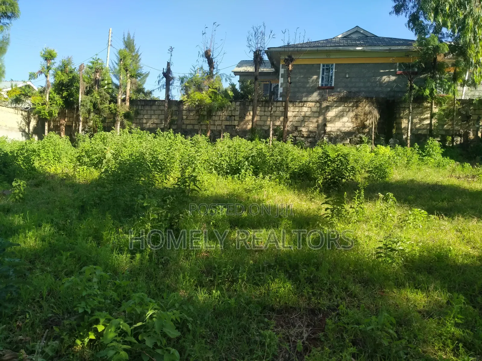 Eighth Acre Plot in Ngong Along Maragara Road With Perimeter in Ngong