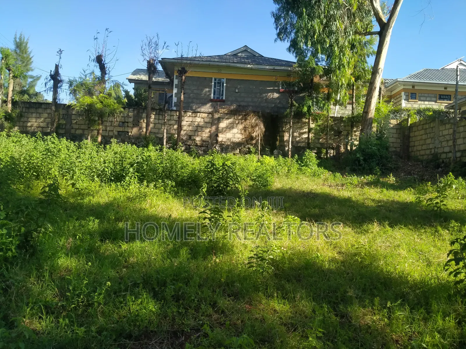 Eighth Acre Plot in Ngong Along Maragara Road With Perimeter in Ngong