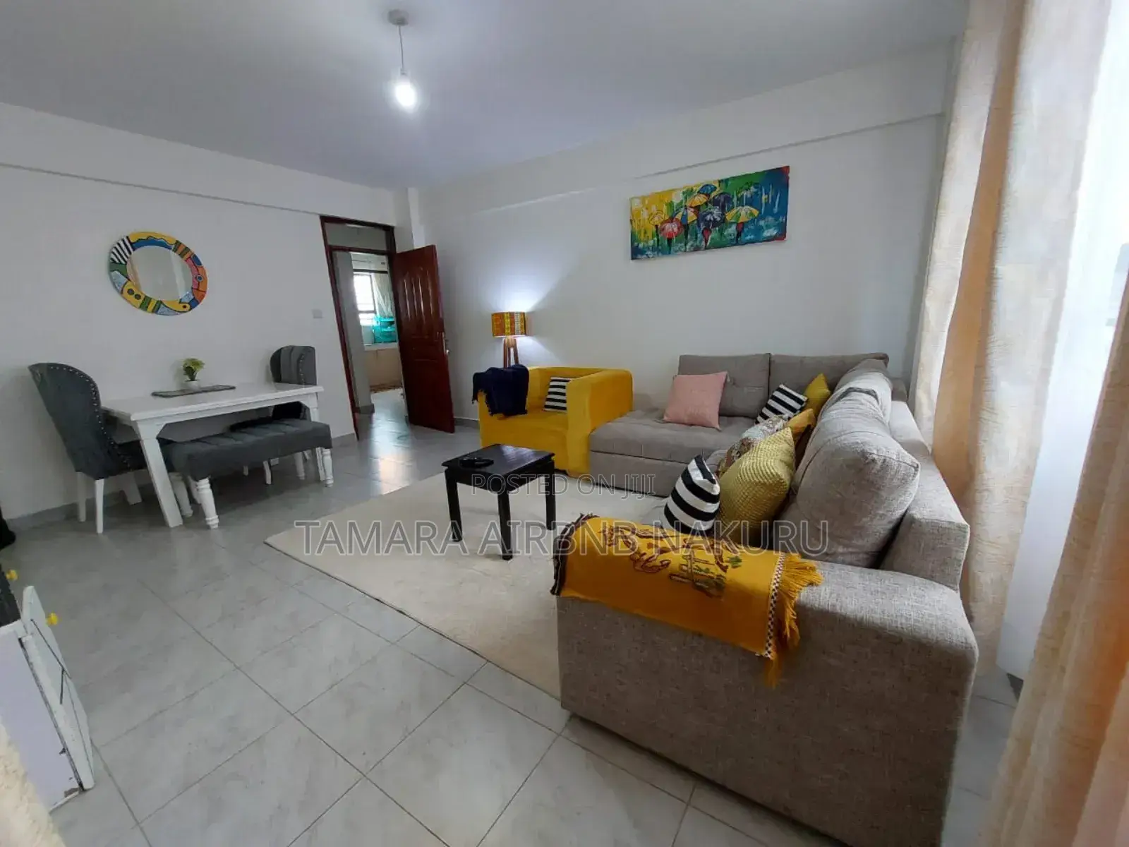 2 Bedroom Airbnb Nakuru With Lake and Park View in Naka