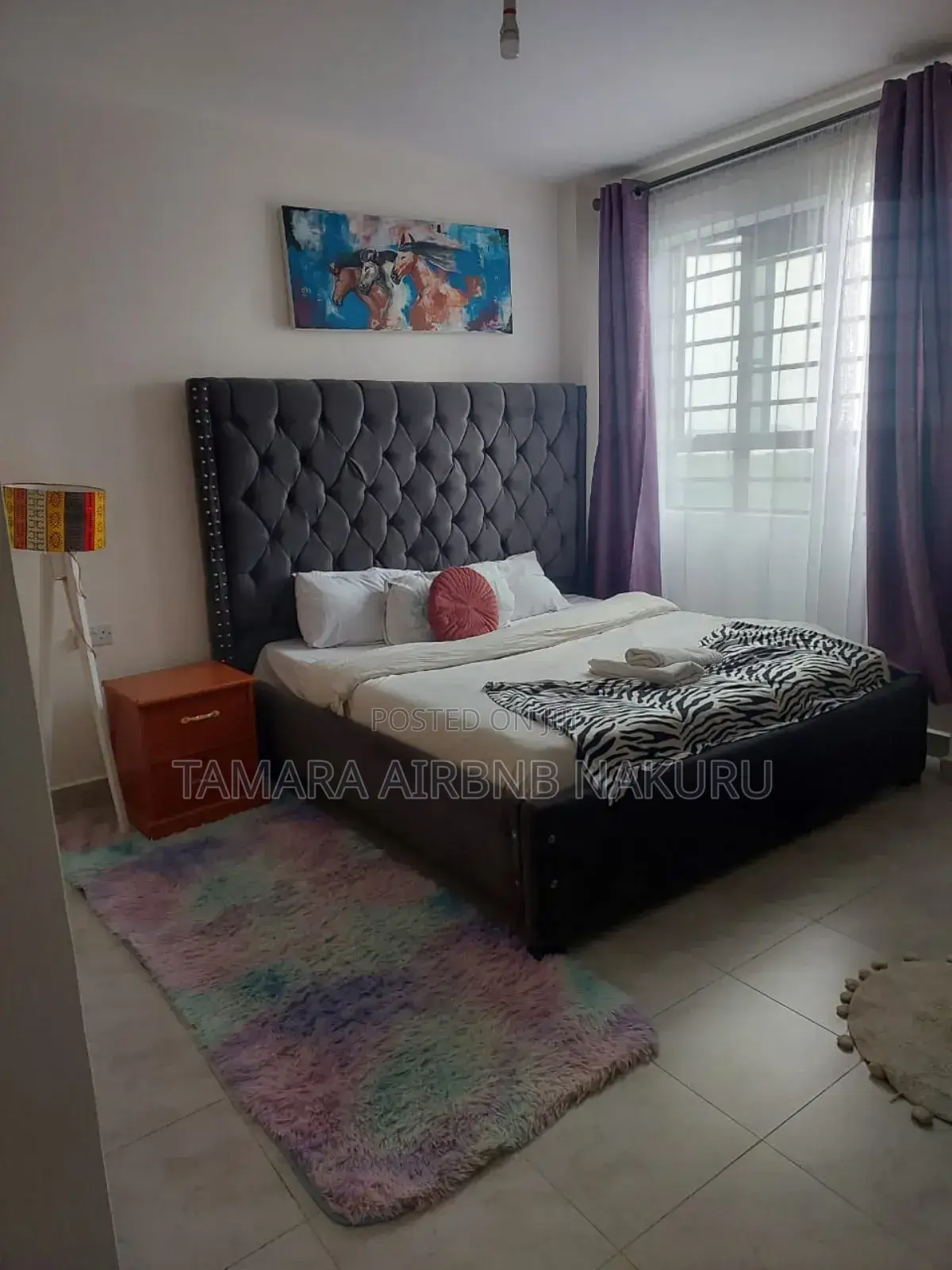 2 Bedroom Airbnb Nakuru With Lake and Park View in Naka