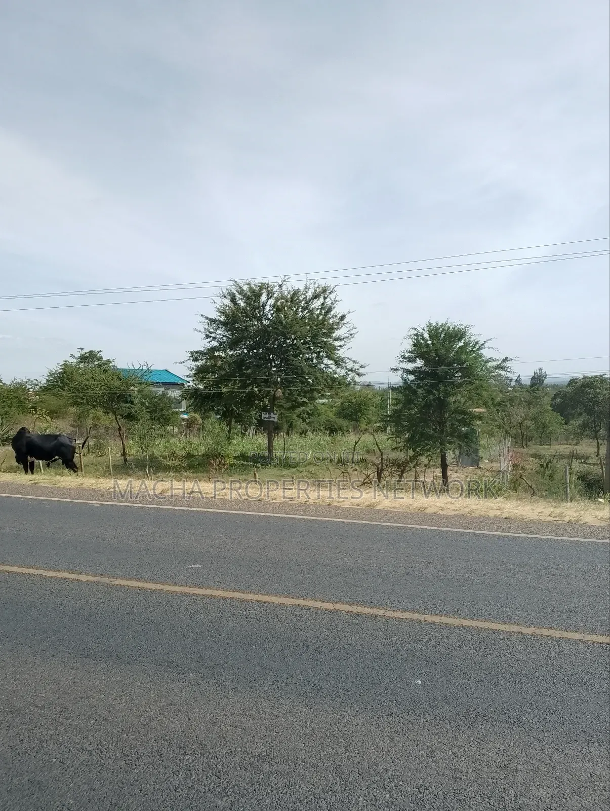 2.04 Acres Fronting MKS - Kyumbi Junction Tarmac Road. in Machakos Town