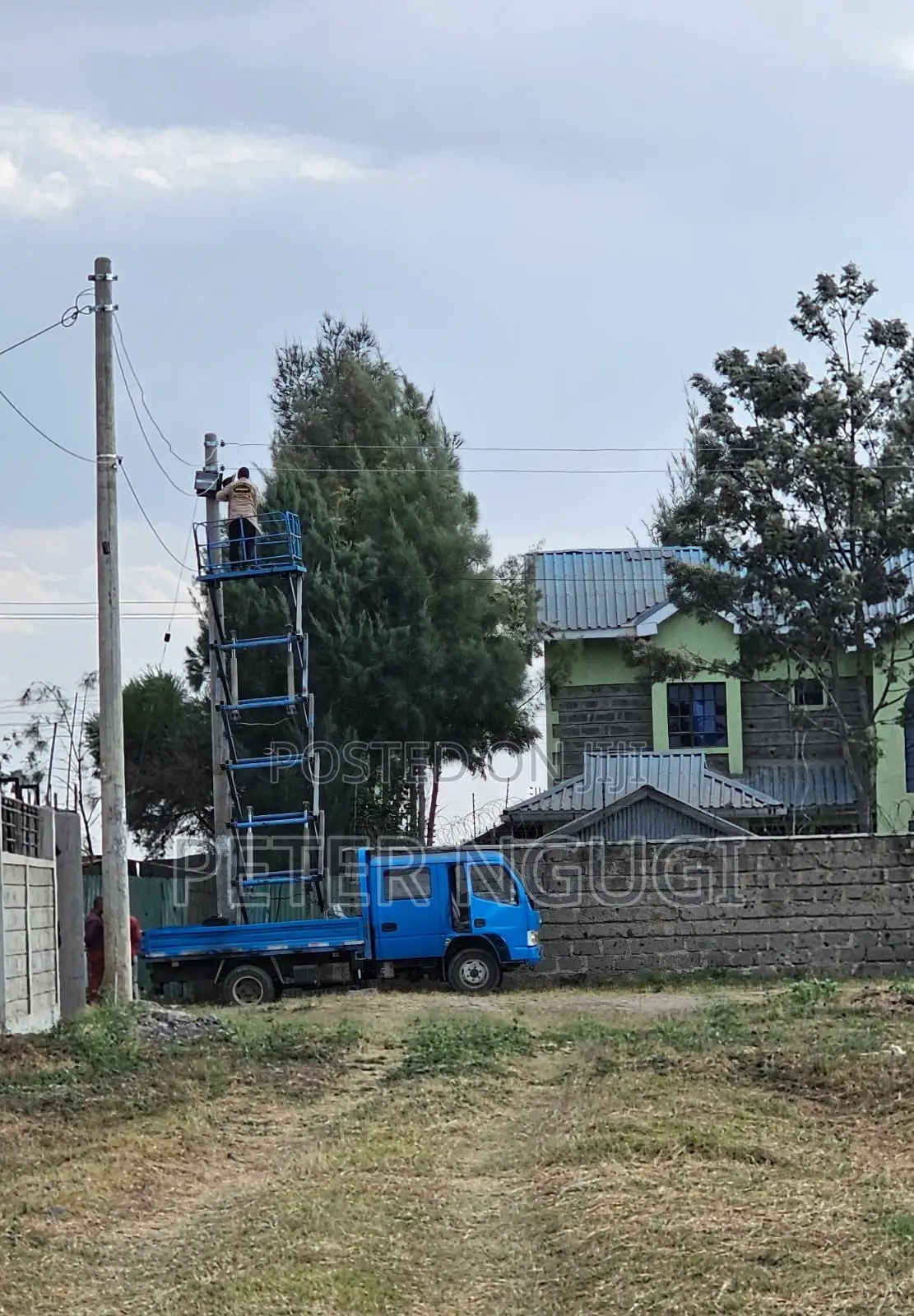 50 by 100 at Sabaki in a Gated Court in Mlolongo