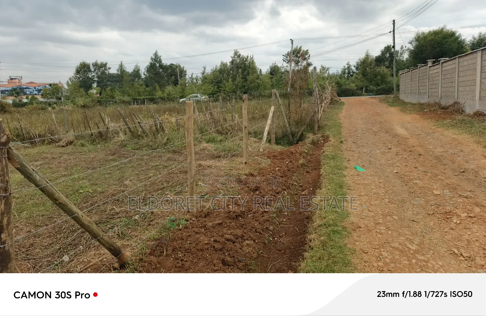 1/8 Plot Annex With Title 50meters From Feeder Tarmac in Eldoret CBD