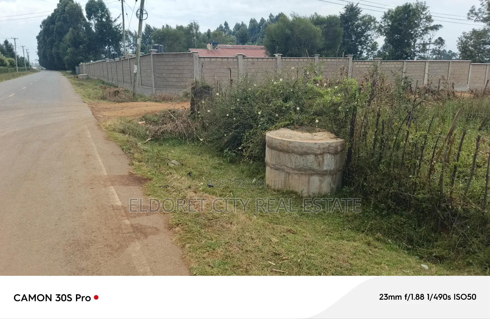 1/8 Plot Annex With Title 50meters From Feeder Tarmac in Eldoret CBD