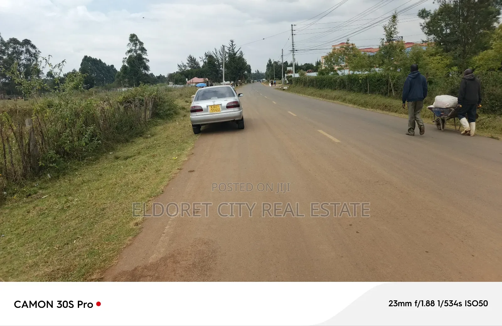 1/8 Plot Annex With Title 50meters From Feeder Tarmac in Eldoret CBD