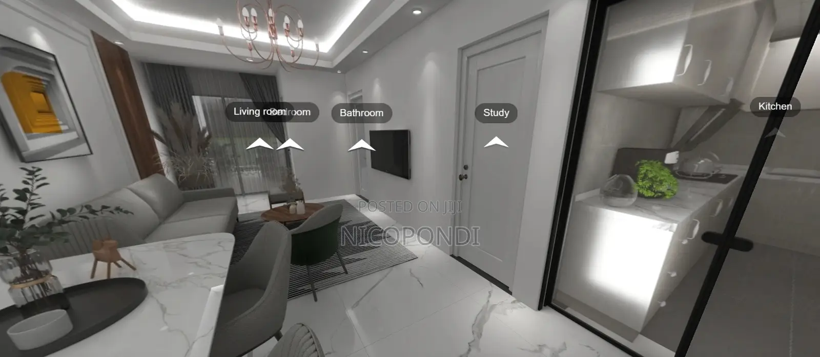 1bdrm Apartment in Kilimani, Hurlingham for sale in Hurlingham