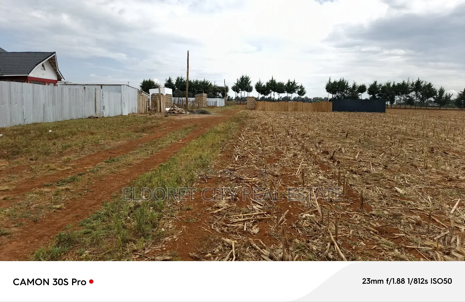 1/8 Plots Marura Chamaluk With Title in Eldoret CBD