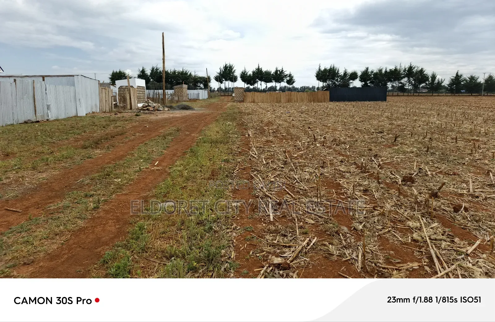 1/8 Plots Marura Chamaluk With Title in Eldoret CBD