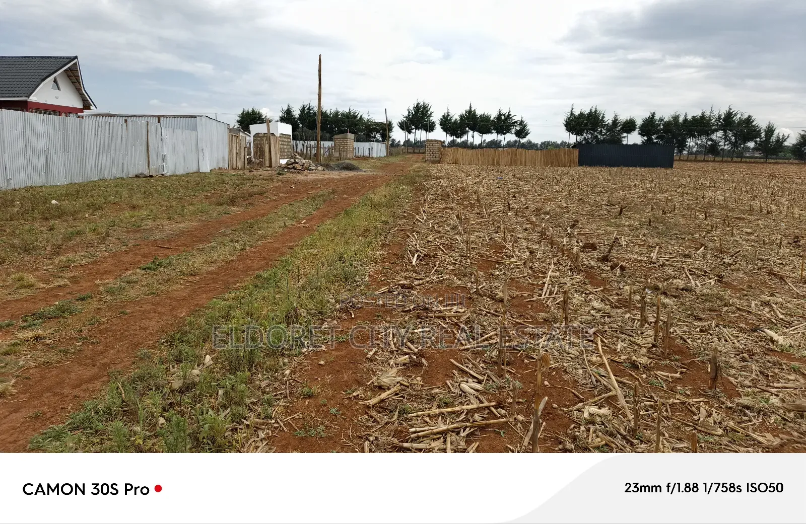 1/8 Plots Marura Chamaluk With Title in Eldoret CBD
