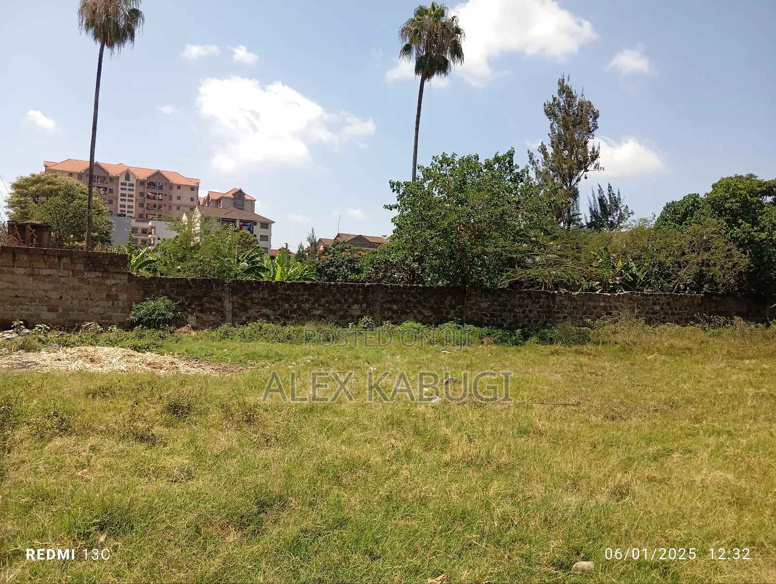 Half Acre for Sale Thika Road in Kahawa Sukari