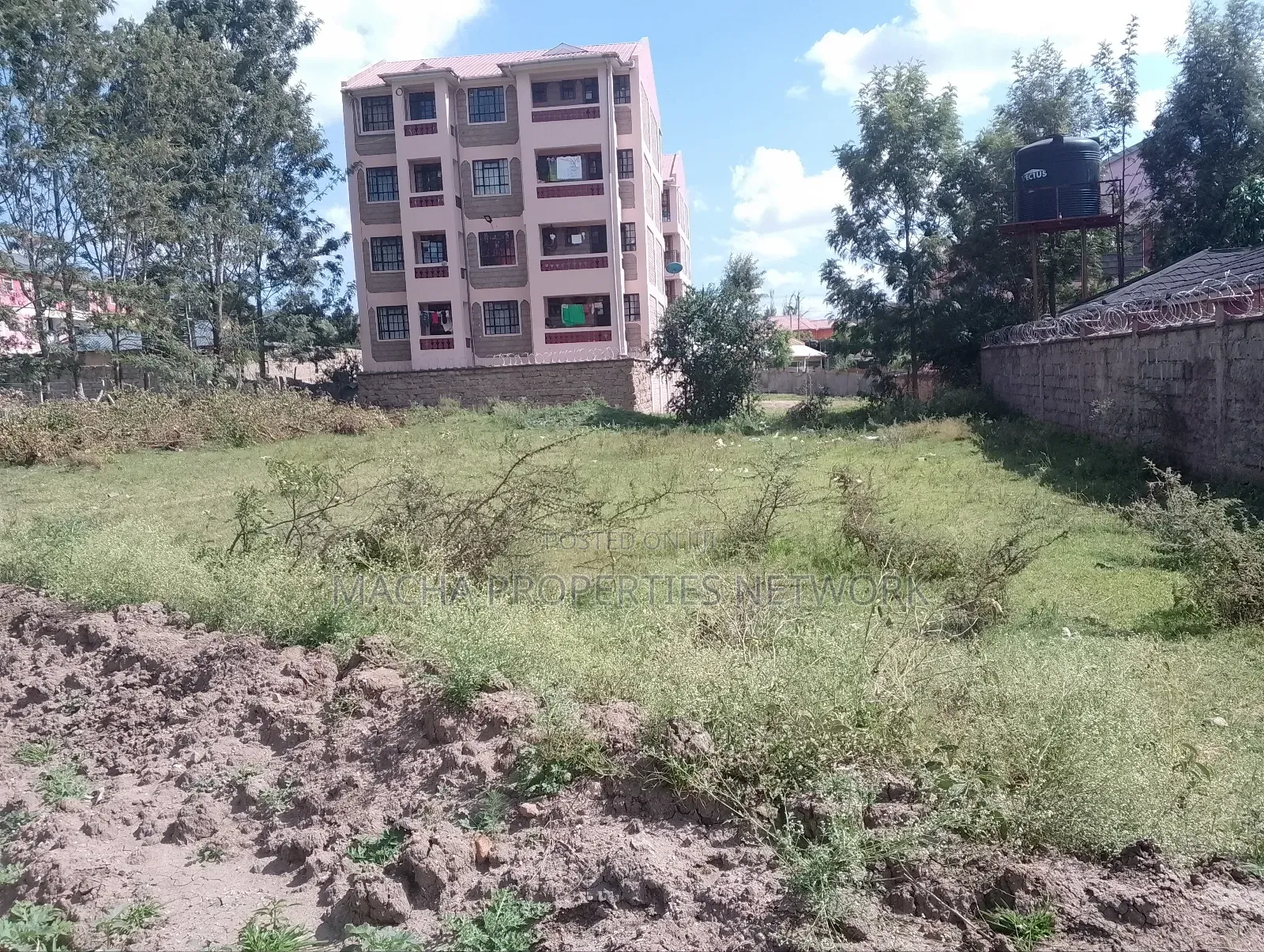 Plot 50 by 100ft -Machakos Kangundo Rd -Kwangongo in Machakos Town