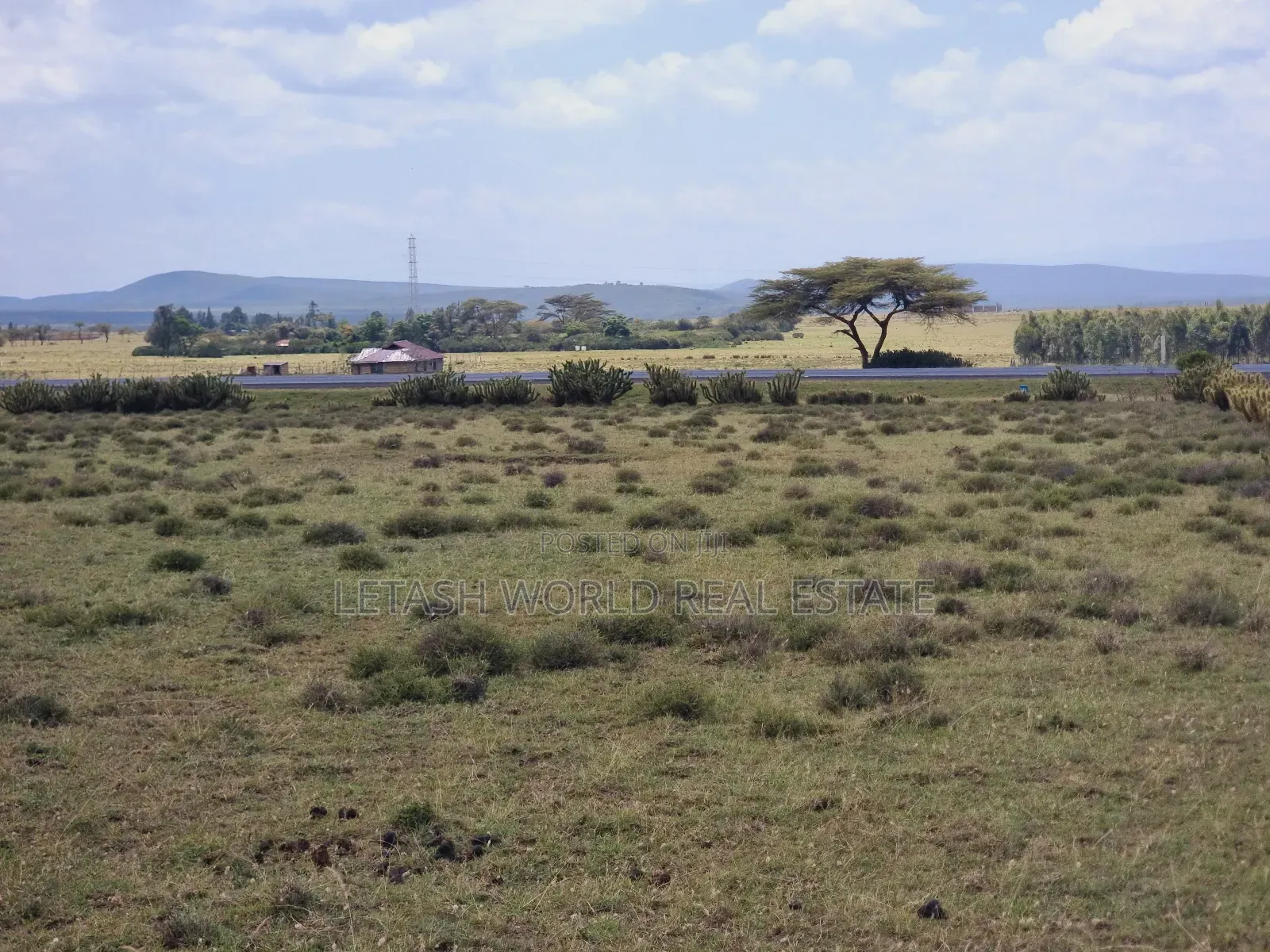 Prime Land Touching Tarmac,3acres in Mirera