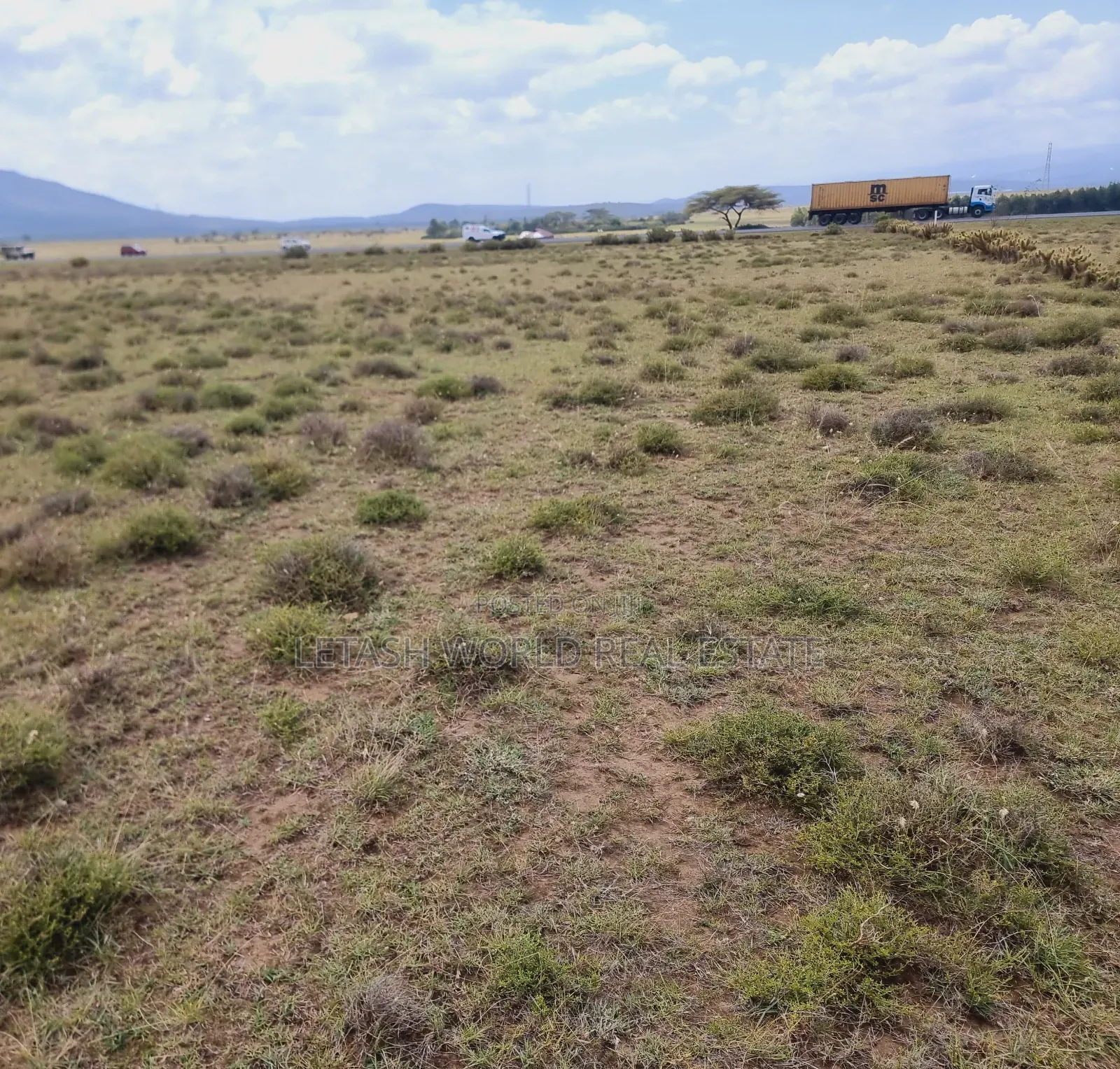 Prime Land Touching Tarmac,3acres in Mirera