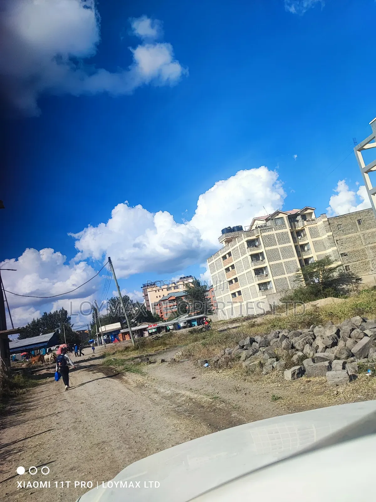 Commercial 50/100 Plot Kitengela Town Balozi Road in Kitengela