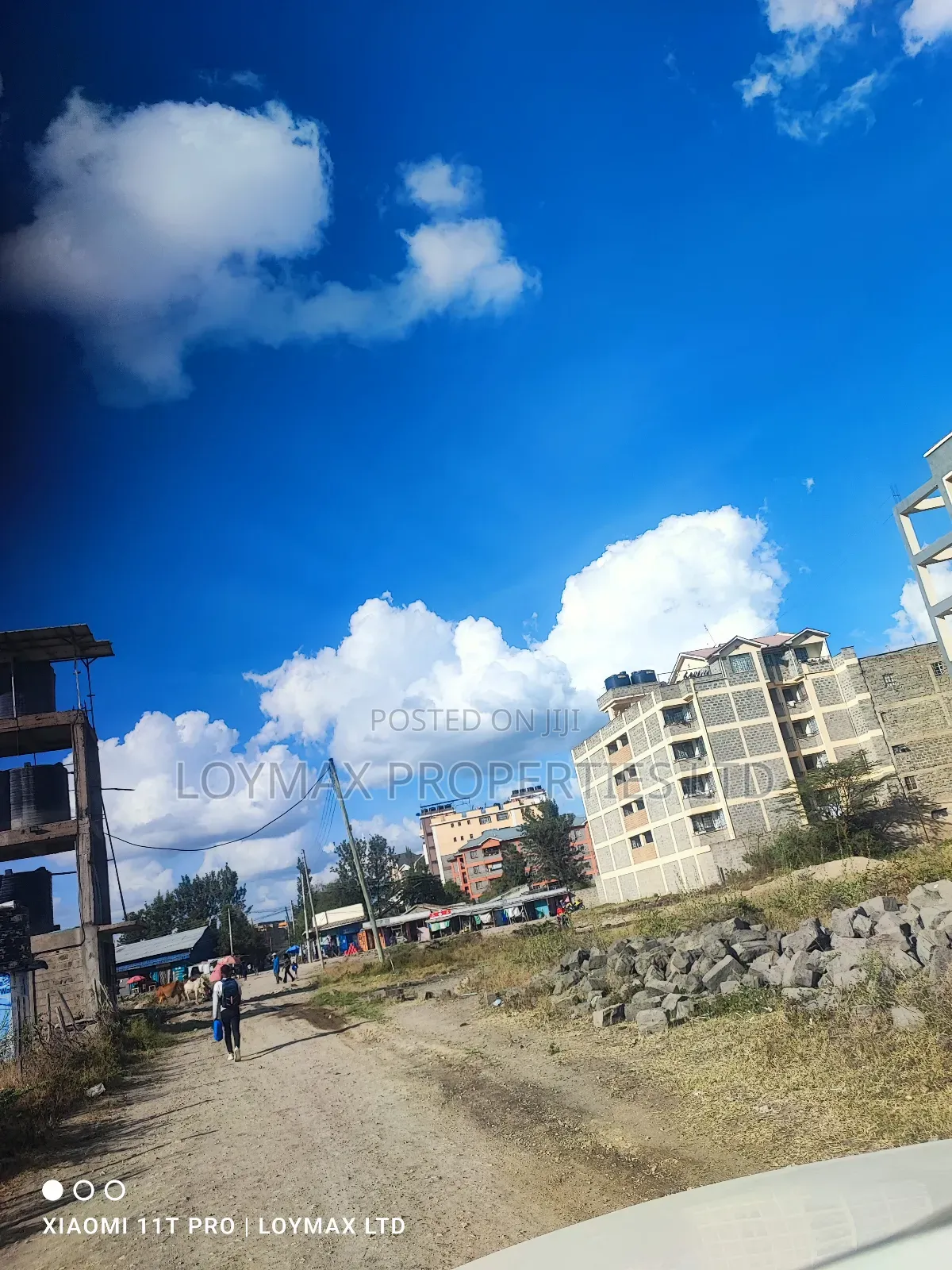 Commercial 50/100 Plot Kitengela Town Balozi Road in Kitengela