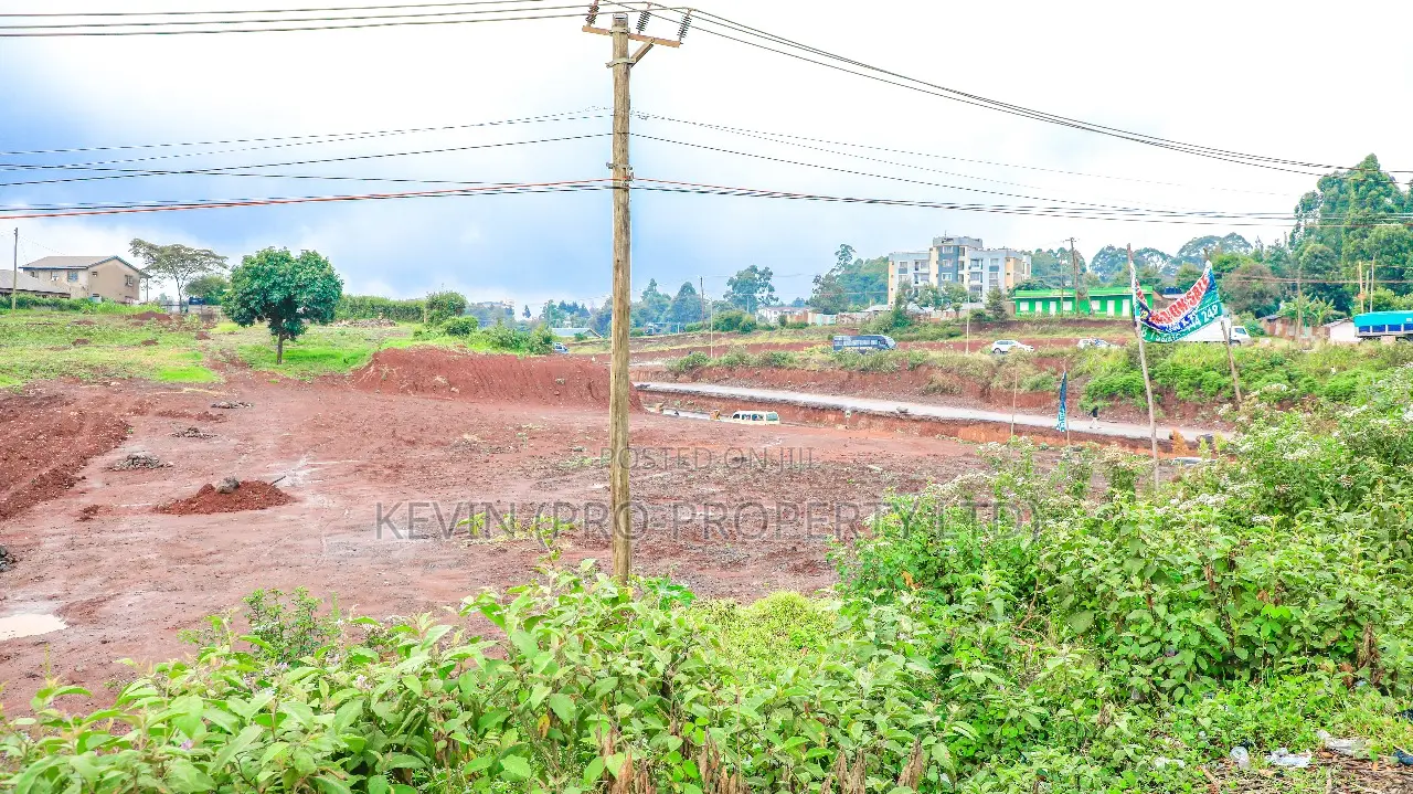 Prime Commercial Plot for Sale Fronting the Waiyaki Way in Kikuyu