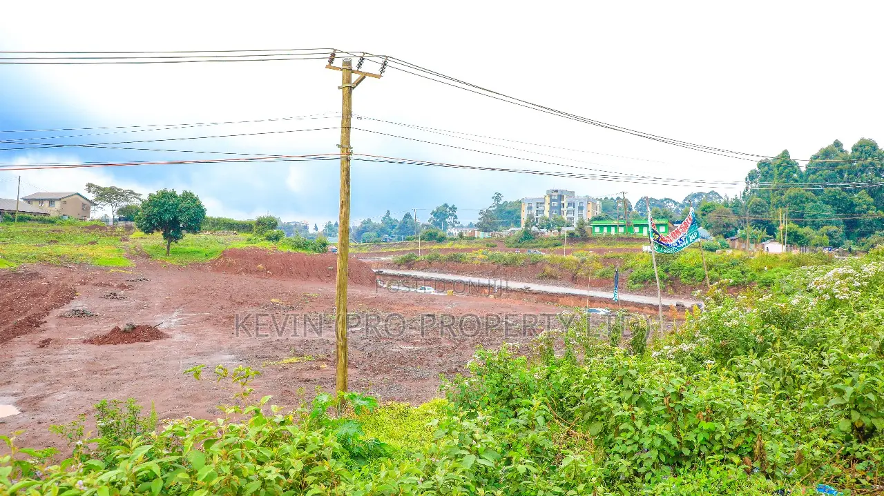 Prime Commercial Plot for Sale Fronting the Waiyaki Way in Kikuyu