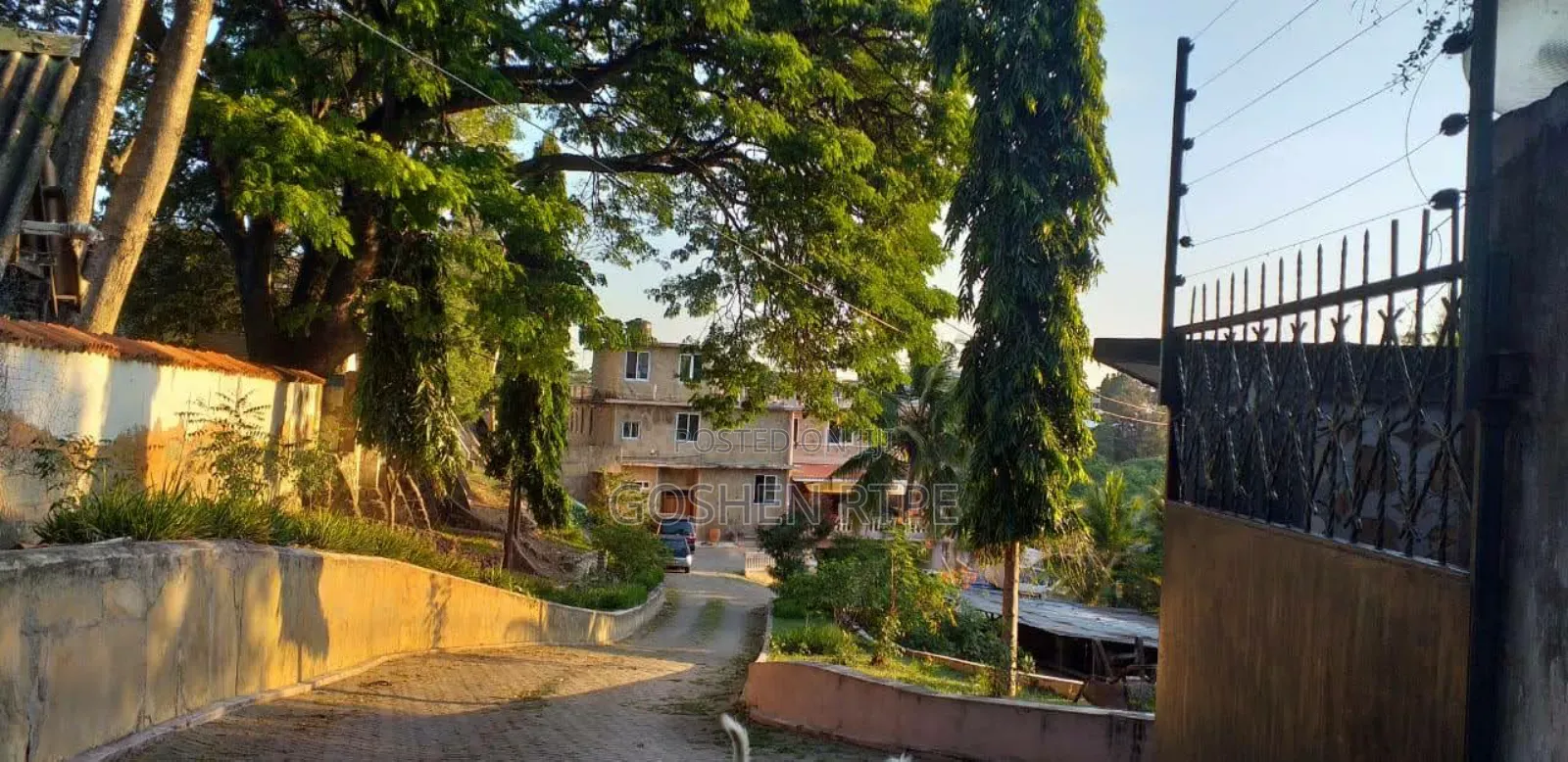 Beachfront 3/4 Acre Tudor Property with Building at 230M in Tudor