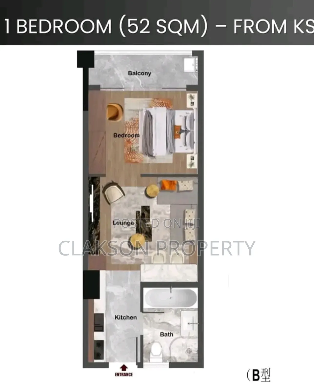 1bdrm Apartment in Westland, Westlands for sale in Westlands