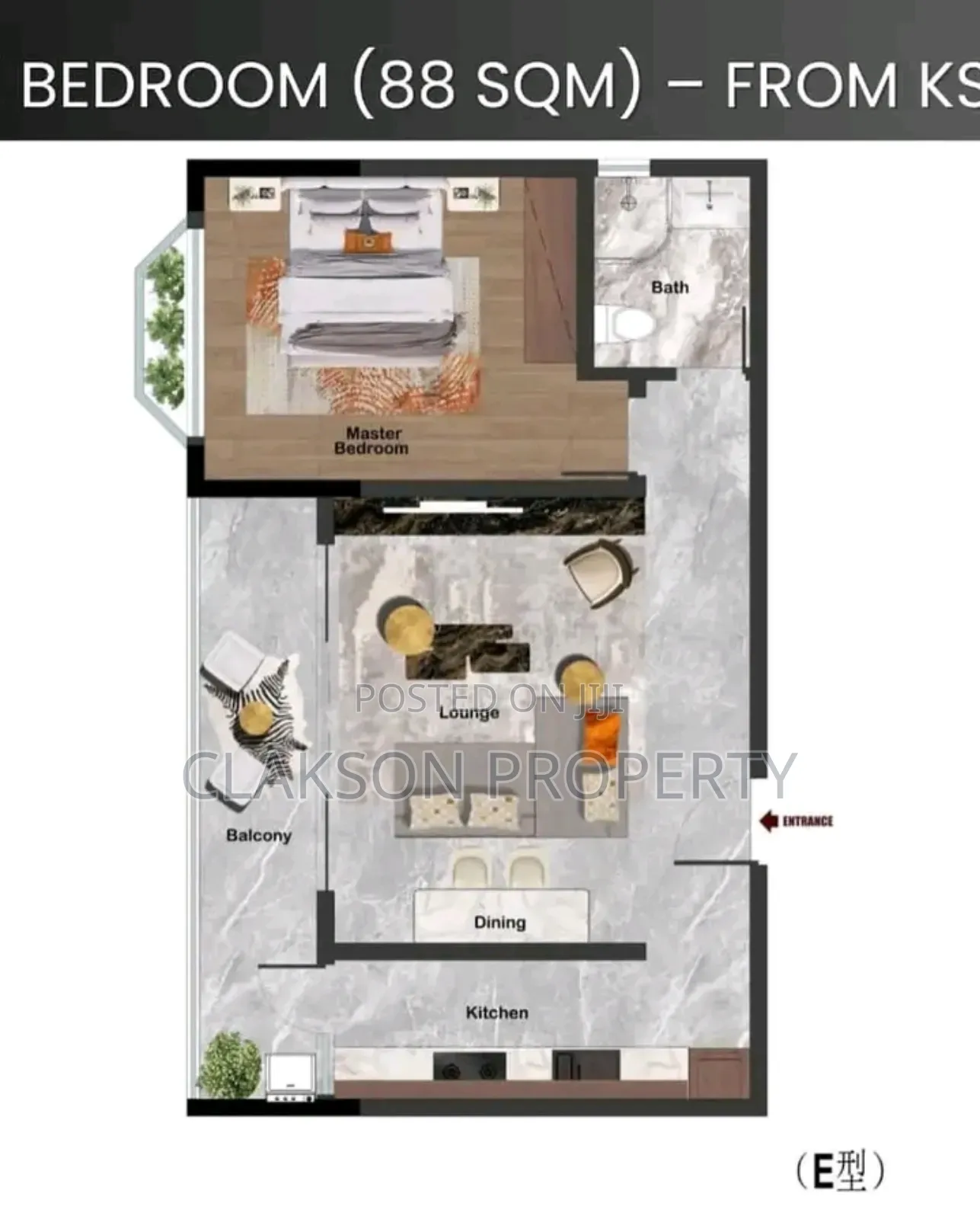 1bdrm Apartment in Westland, Westlands for sale in Westlands
