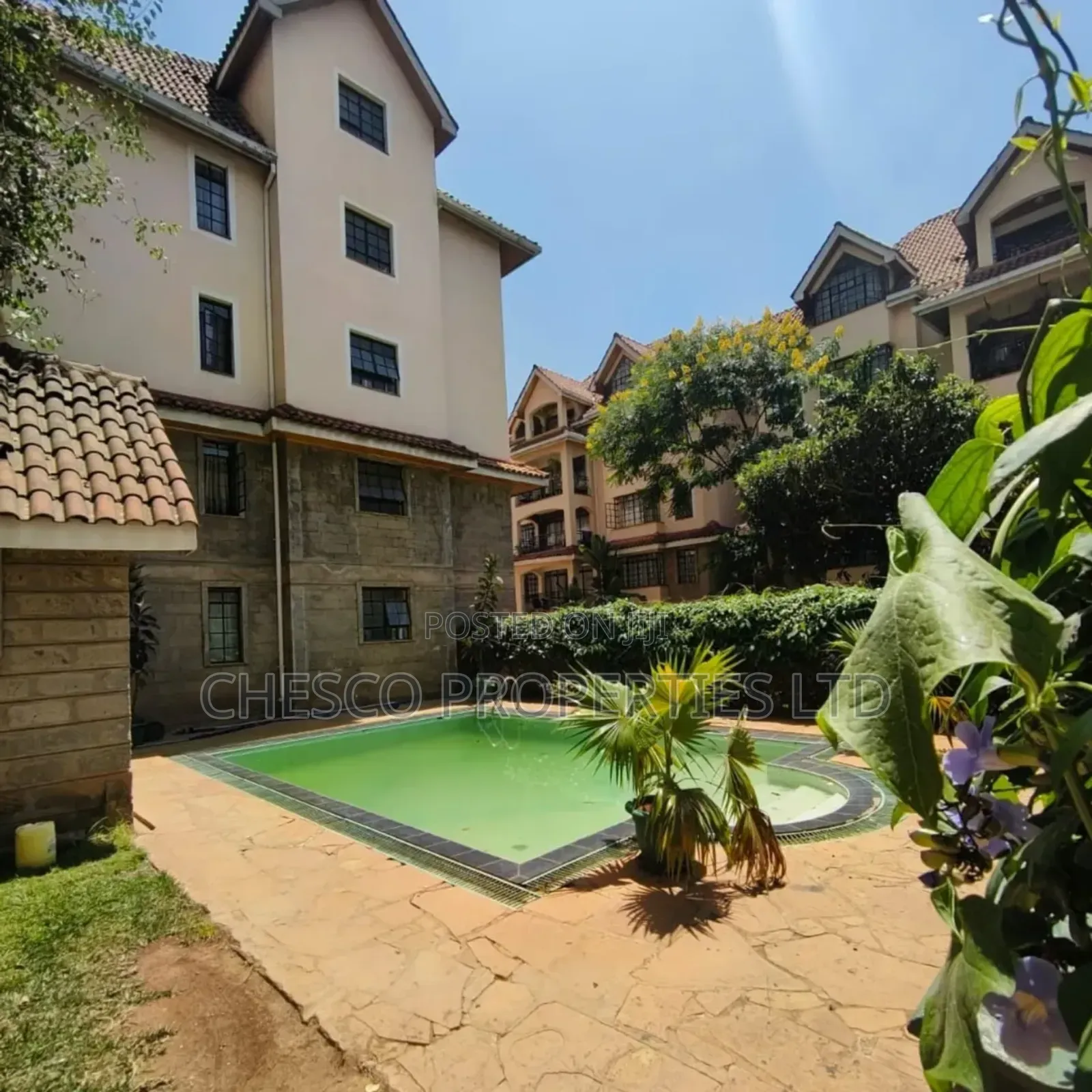 3bdrm Apartment in Oledume Rd, Kilimani for rent in Kilimani