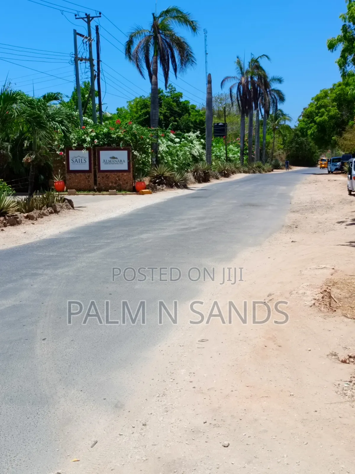 Second Row 3/4 Acre Plot on Sale in Galu Diani in Diani