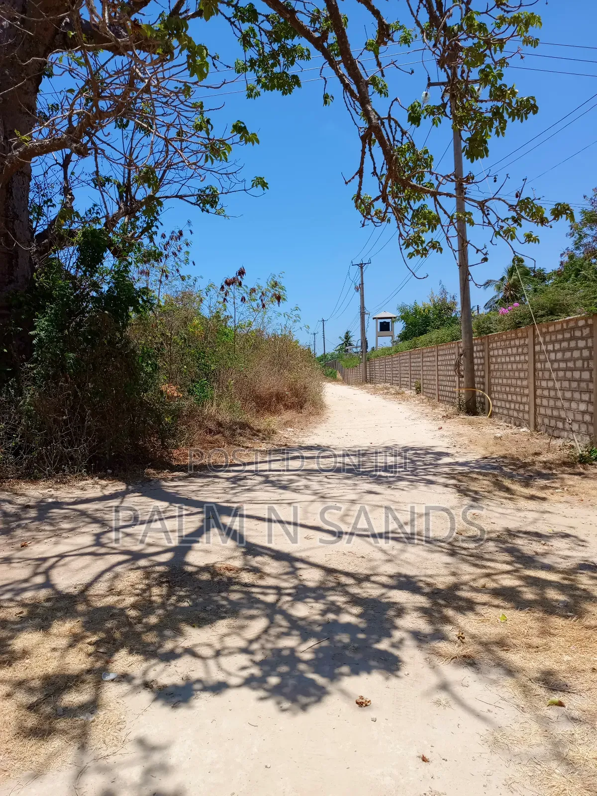 Second Row 3/4 Acre Plot on Sale in Galu Diani in Diani