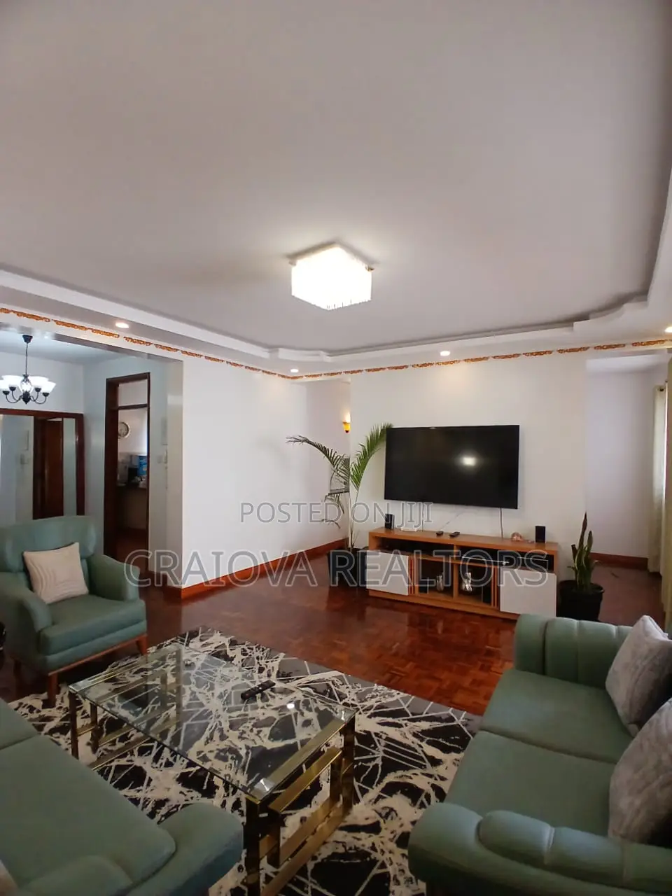 Furnished 3bdrm Apartment in Kilimani for rent in Kilimani