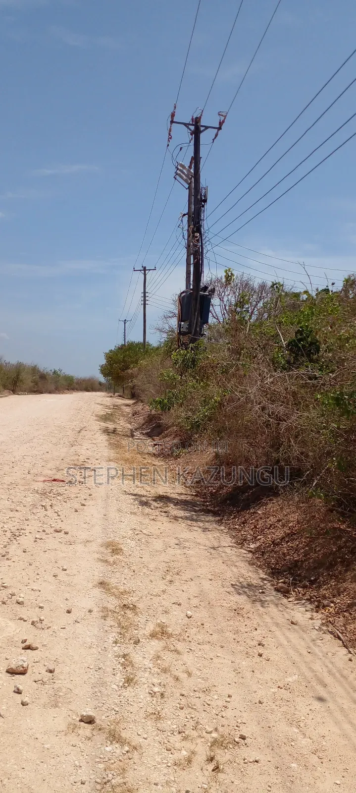 1 1/2 Plot on Sale on 2nd Beach Row, in Galu Beach. in Ukunda