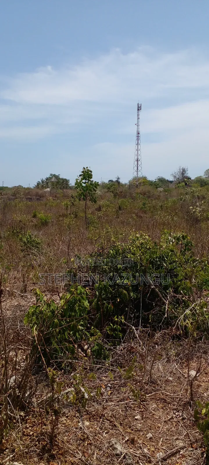 1 Acre Half Plot on Sale in Galu Beach Zone. in Ukunda