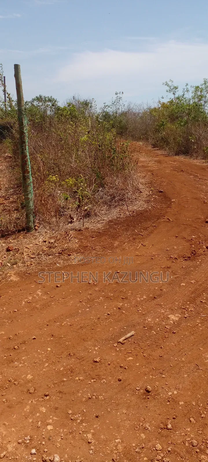 1 Acre Half Plot on Sale in Galu Beach Zone. in Ukunda