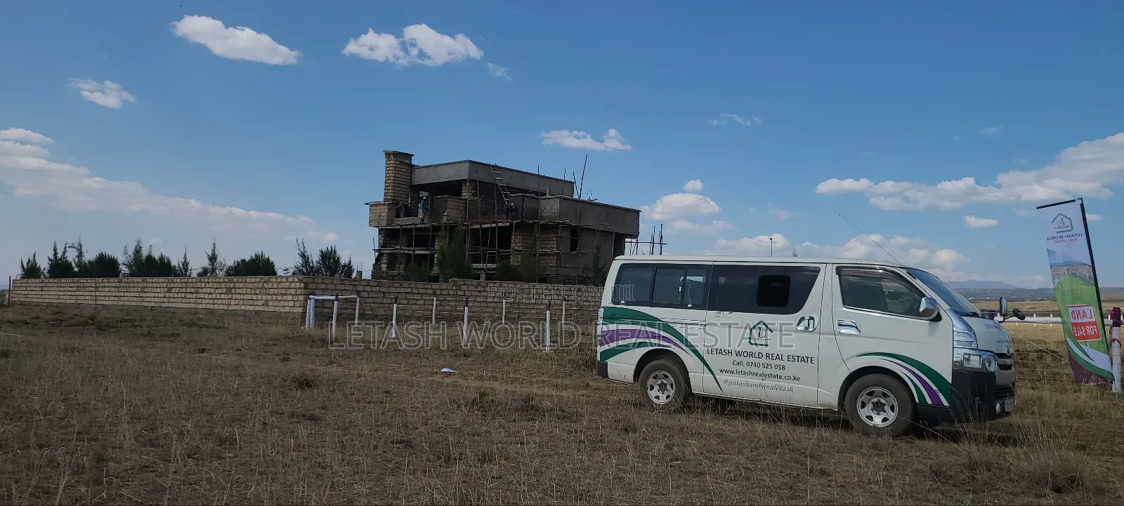 Land in Naivasha at a Fair Pilrice 620,000 ,50 by 100 in Mirera