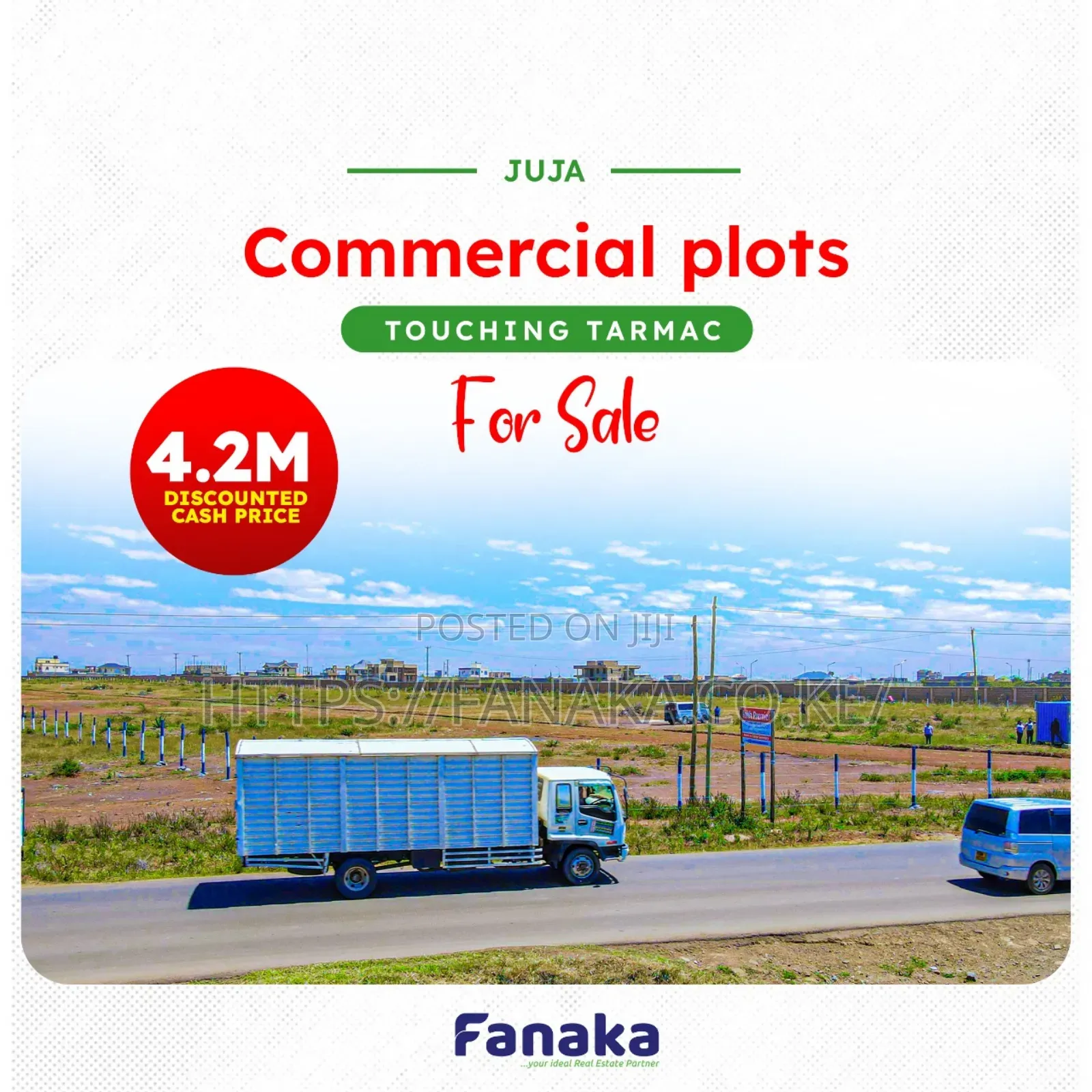 Commercial Land for Godowns in Juja ^Jm in Kalimoni
