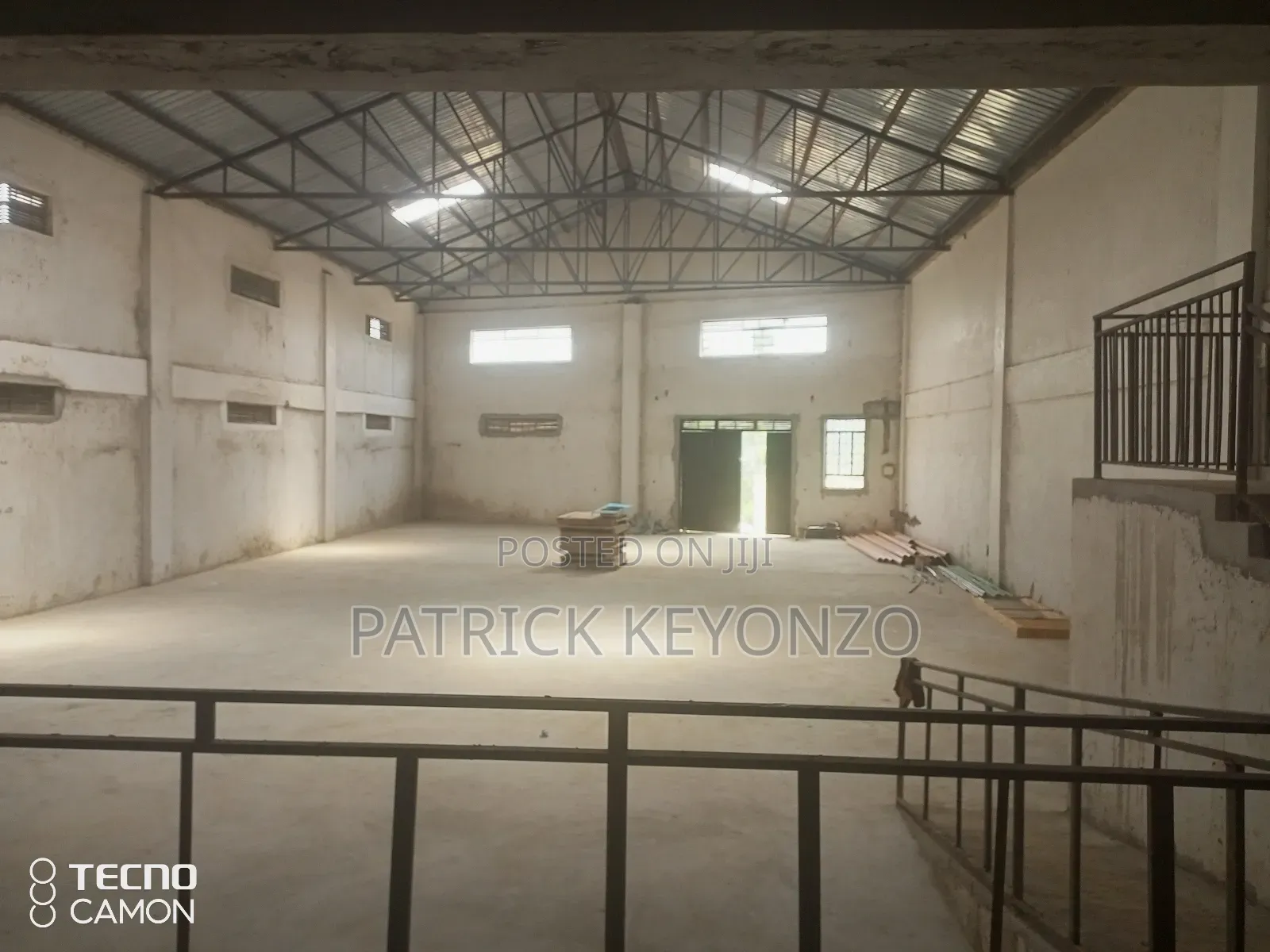 To Let New Godowns/ in Central Maragoli