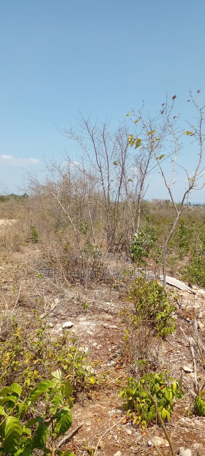 1/2 Acre Plot on 3rd Row in Galu Beach in Ukunda