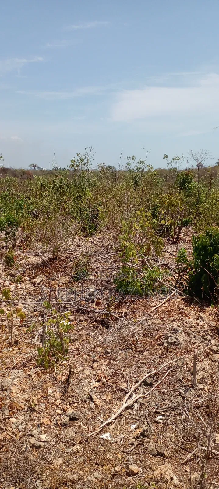 1/2 Acre Plot on 3rd Row in Galu Beach in Ukunda