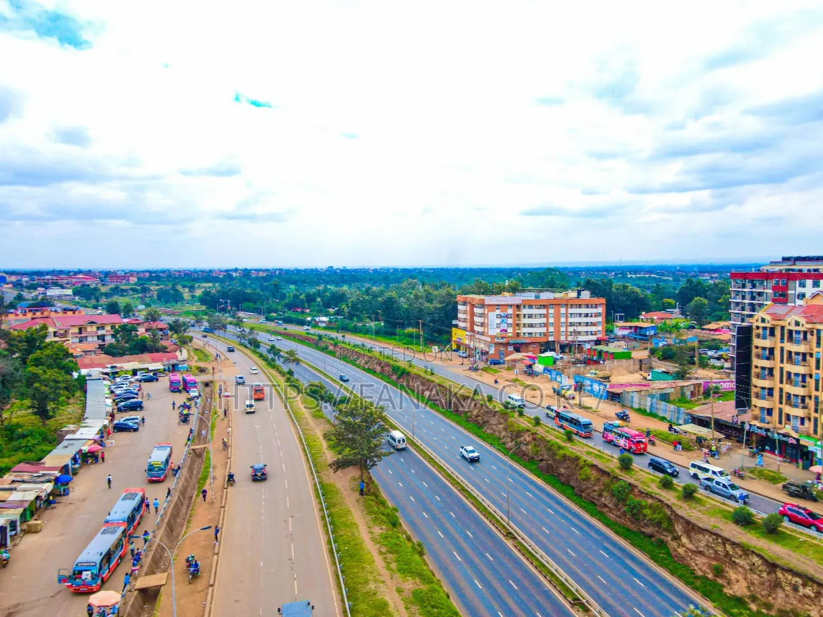 Commercial Plots In Juja For Apartments Touching Tarmac ^Jm in Kalimoni