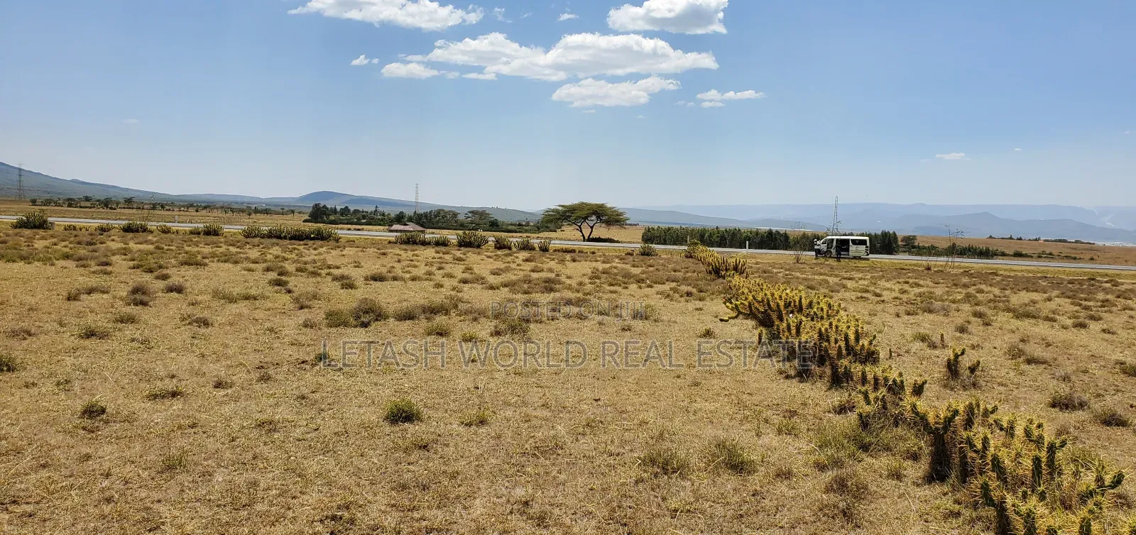3 Acres of Land Touching Tarmac (Naivasha Maaimahiu Highway) in Mirera
