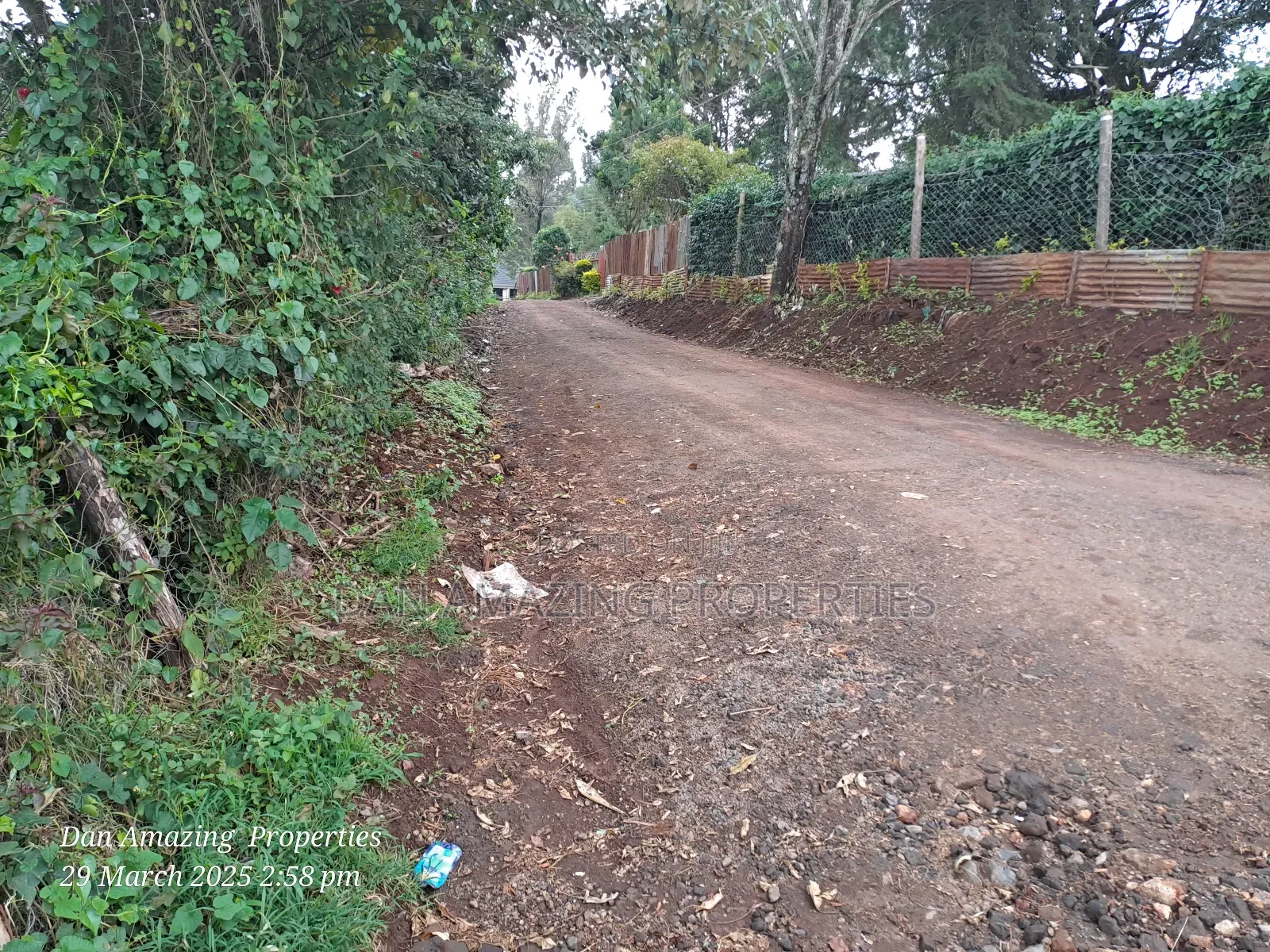 1/4 Acre Ngong Lemiso Road for Sale Touching Tarmac in Ngong