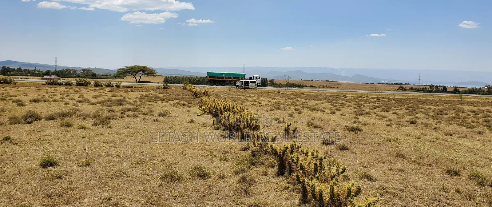 Right Next to the Tarmac ,3 Acres of Land in Mirera